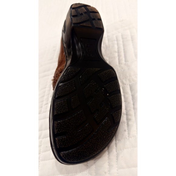b.o.c. brown woven clog comfort shoes women size 9M - Picture 7 of 7